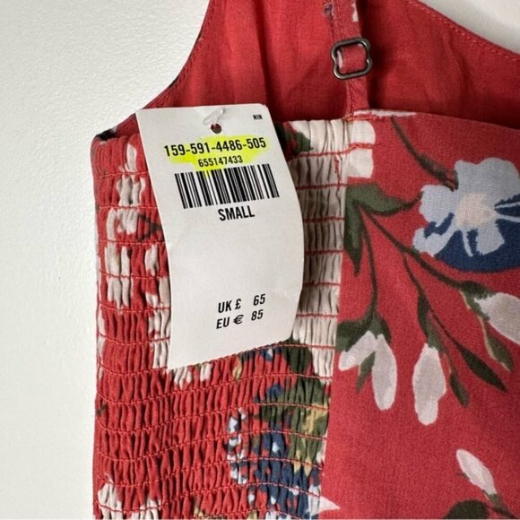 Abercrombie & Fitch Floral Red Dress - Picture 5 of 11